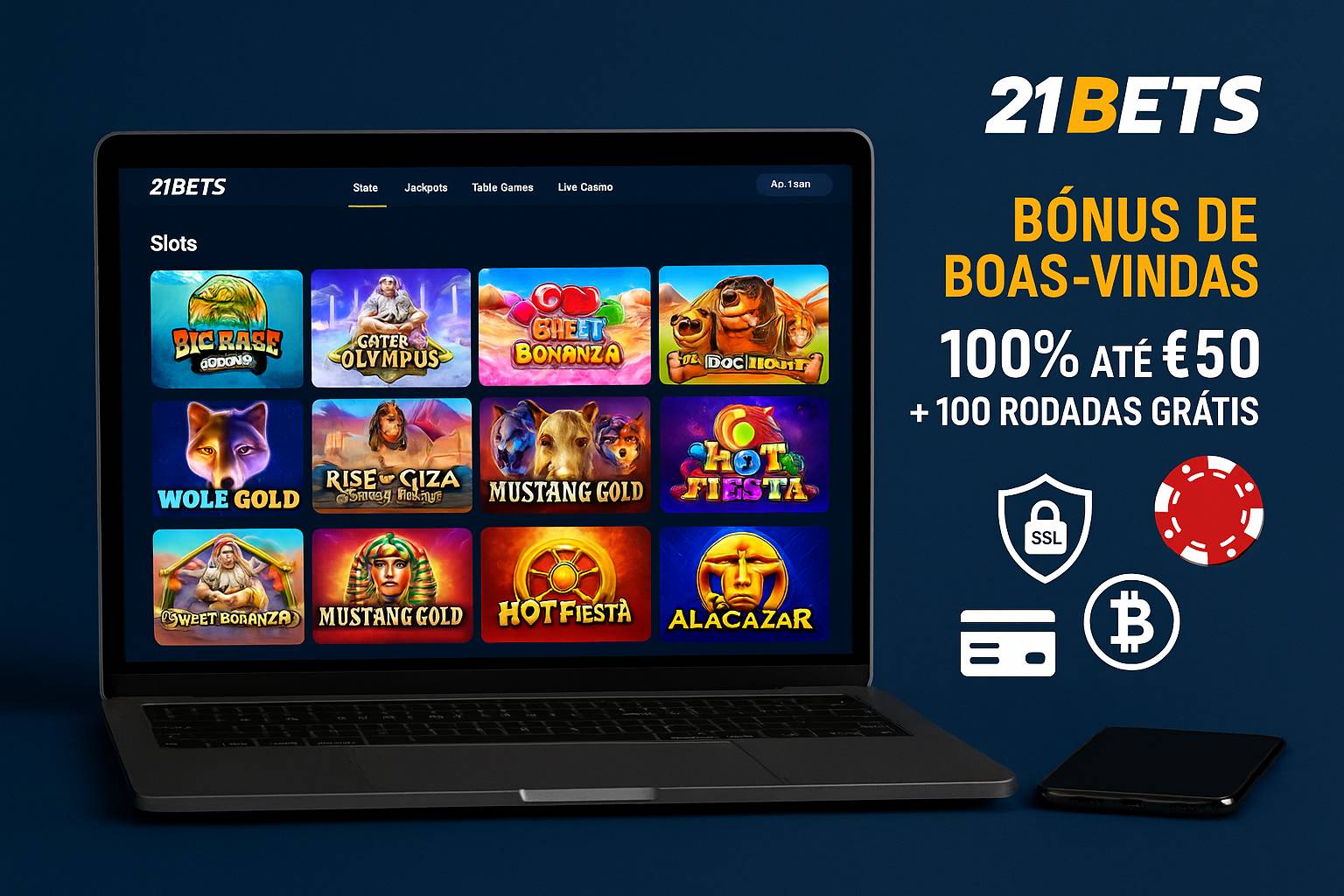 Cassino Online 21BETS