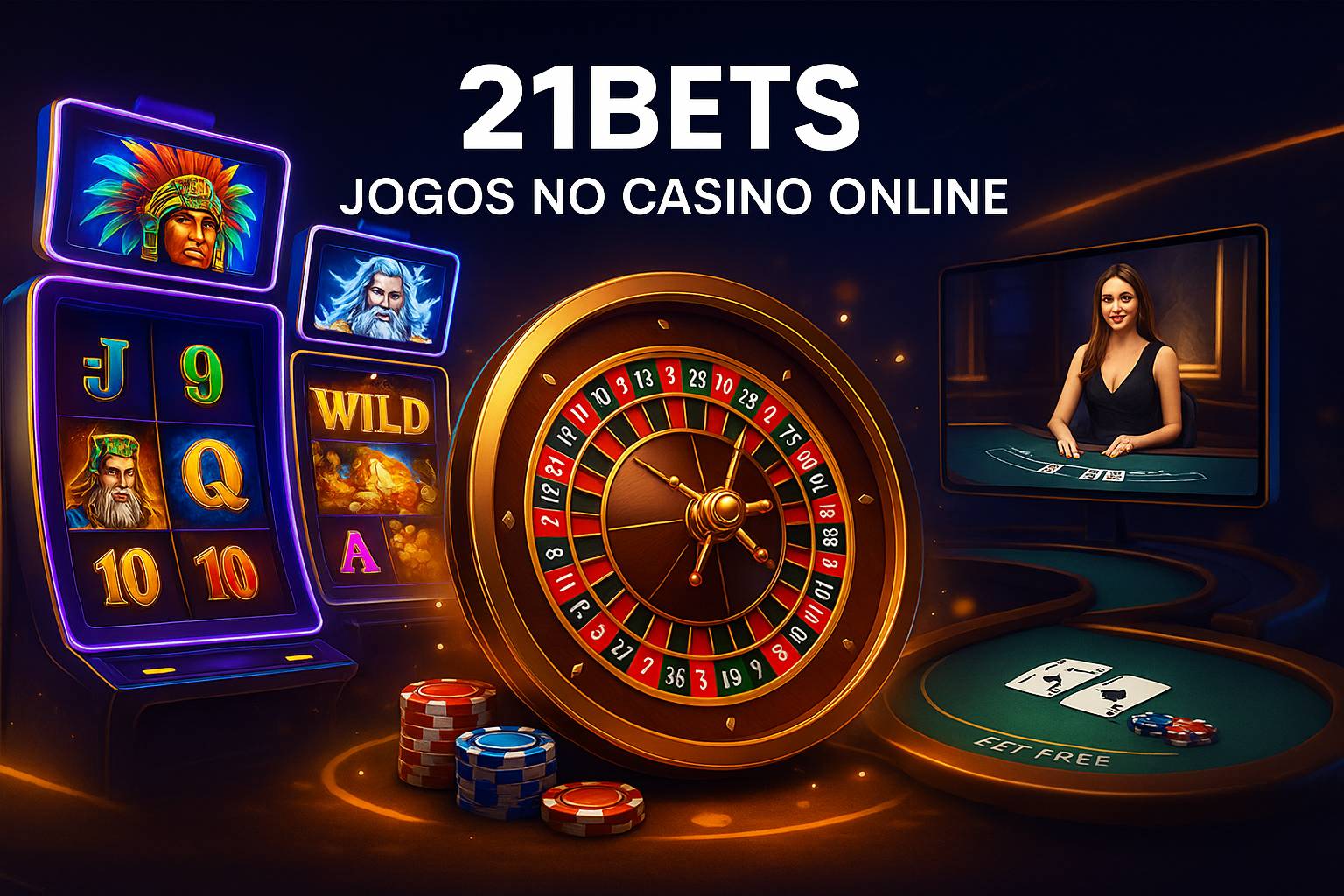 Jogos de cassino online 21BETS